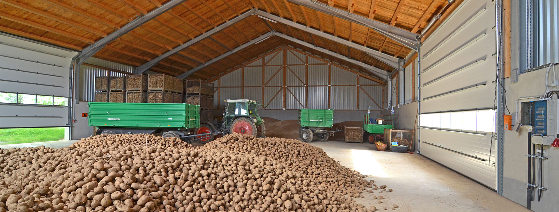 Склади для картоплі та цибулі - WOLF System