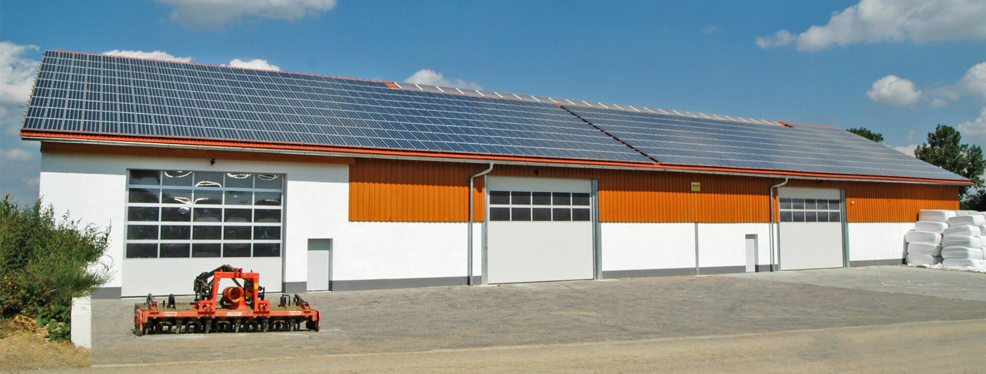 Ангари для сільгосптехніки - WOLF System