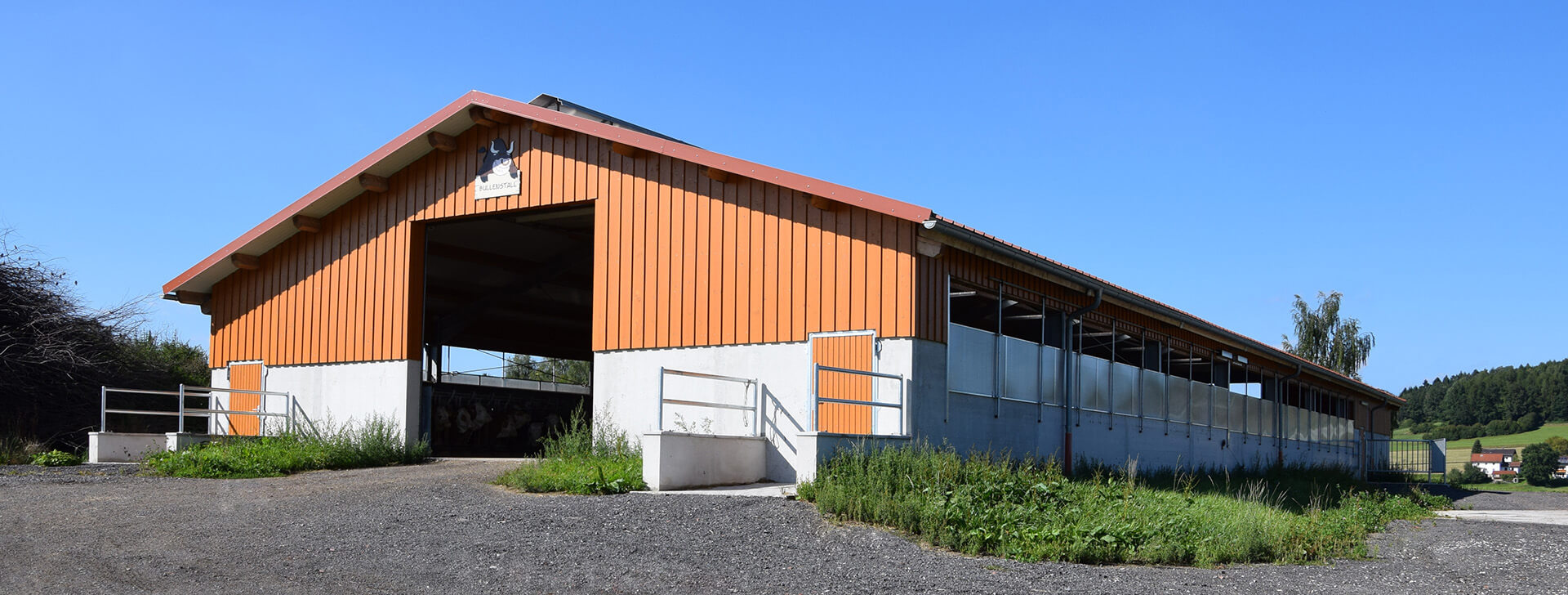 Bullenställe - Rinderstall - WOLF System